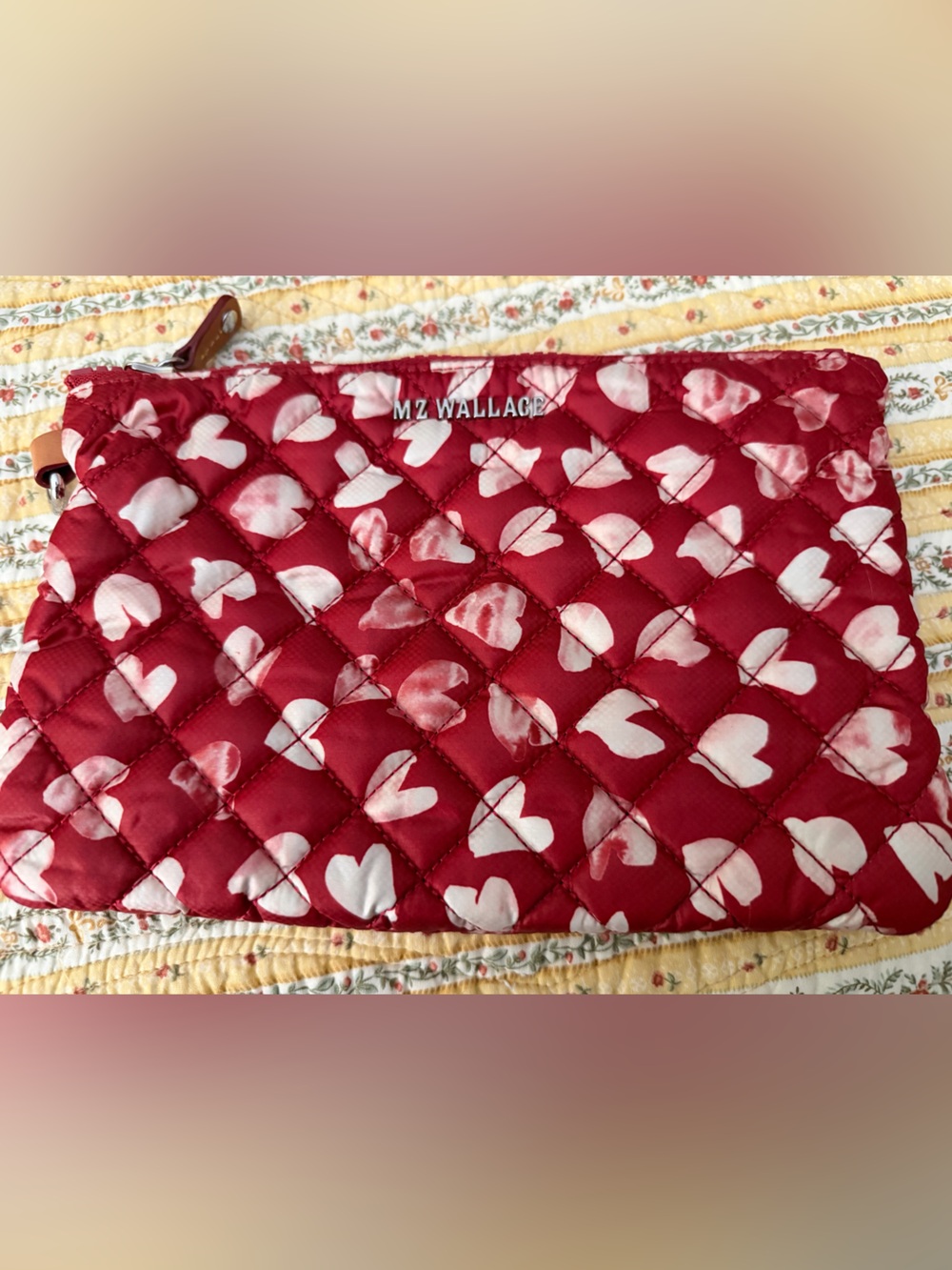 MZ Wallace hearts pouch